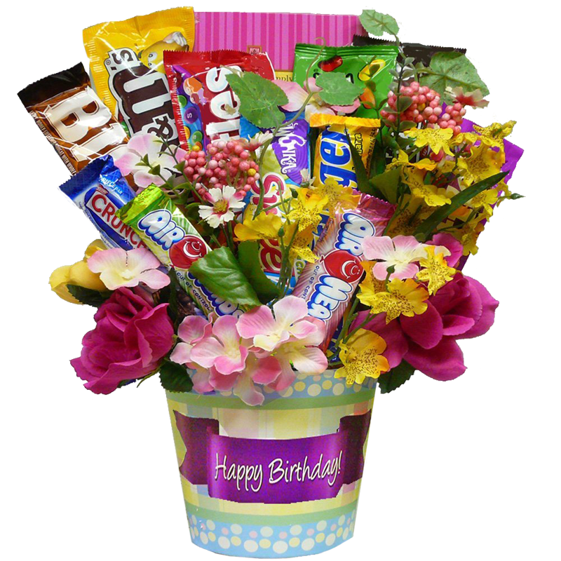 Art of Appreciation Happy Birthday Candy Bouquet